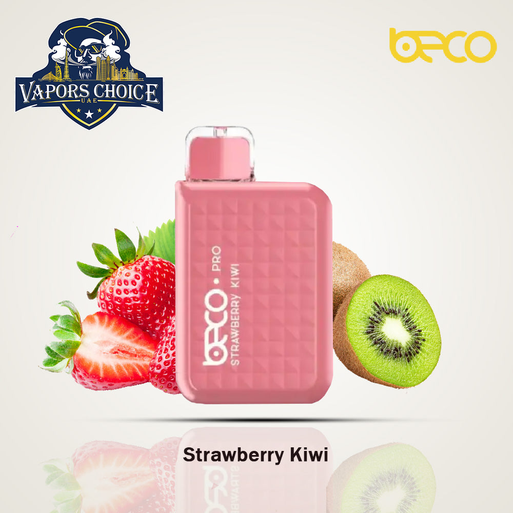 VAPTIO - BECO PRO 6,000 PUFFS (50mg) - DISPOSABLE VAPE Strawberry Kiwi UAW Abu Dhabi & Dubai